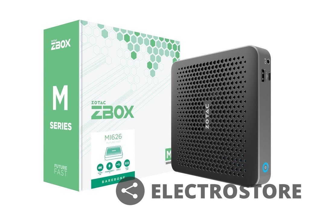 ZOTAC Mini PC ZBOX MI626 EDGE i3-1115G4 2DDR4/SODIMM HDMI/DP