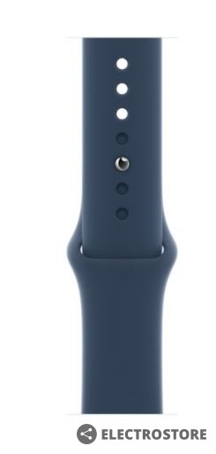 Apple Watch SE GPS, 44mm koperta z aluminium w kolorze srebrnym z paskiem sportowym w kolorze błękitnej toni - Regular Apple Watch SE GPS, 44mm koperta z aluminium w kolorze srebrnym z paskiem sportowym w kolorze błękitnej toni - Regular