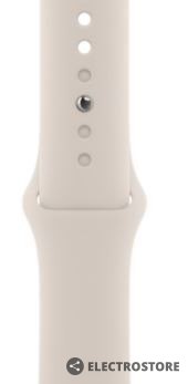 Apple Watch Series 7 GPS, 41mm Koperta z aluminium w kolorze księżycowej poświaty z paskiem sportowym w kolorze księżycowej poświaty - Apple Watch Series 7 GPS, 41mm Koperta z aluminium w kolorze księżycowej poświaty z paskiem sportowym w kolorze księżycowej poświaty -