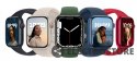 Apple Watch Series 7 GPS + Cellular, 41mm Koperta z aluminium w kolorze niebieskim z paskiem sportowym w kolorze błękitnej toni - Regu