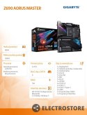 Gigabyte Płyta główna Z690 AORUS MASTER s1700 4DDR5 DP M.2 E-ATX
