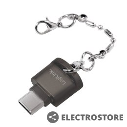 LogiLink Czytnik kart microSD, USB-C, typu brelok