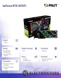 Palit Karta graficzna GeForce RTX 3070 Ti GamingPro 8GB GDDR6X 256bit 3DP/HDMI LHR
