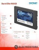 Patriot SSD 960GB Burst Elite 450/320MB/s SATA III 2.5