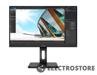 AOC Monitor Q27P2Q 27 IPS HDMI DP USB Pivot