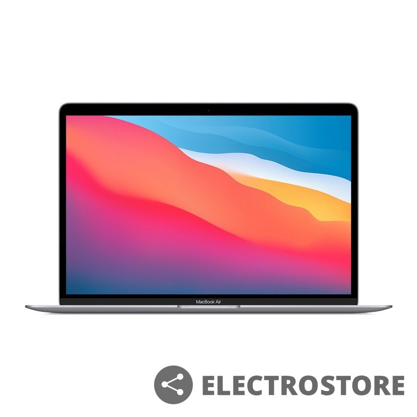 Apple MacBook Air 13: Apple M1 chip with 8-core CPU and 7-core GPU, 256GB - Space Grey