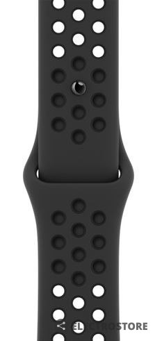 Apple Watch Nike SE GPS + Cellular, 40mm koperta z aluminium w kolorze gwiezdnej szarości z paskiem sportowym w kolorze antracyt/czarn
