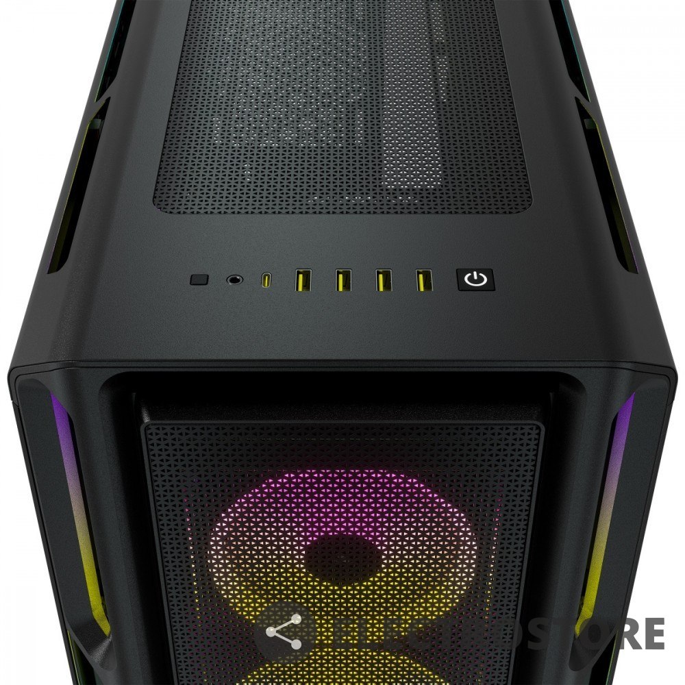 Corsair Obudowa 5000T TG RGB Mid Tower ATX czarna Corsair Obudowa 5000T TG RGB Mid Tower ATX czarna