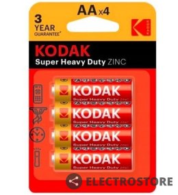 Kodak Baterie Heavy Duty AA (R6) - blister 4szt