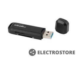Natec Czytnik kart pamięci Scarab 2 SD/Micro SD, USB 3.0 Czarny