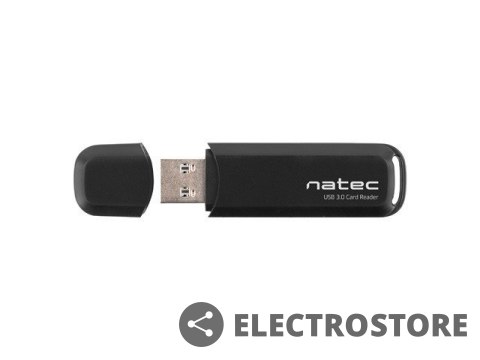 Natec Czytnik kart pamięci Scarab 2 SD/Micro SD, USB 3.0 Czarny Natec Czytnik kart pamięci Scarab 2 SD/Micro SD, USB 3.0 Czarny