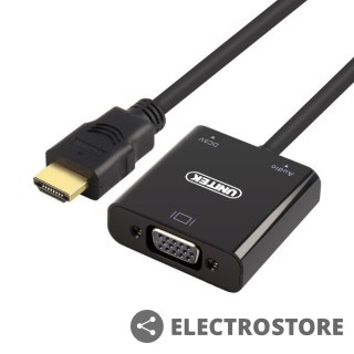 Unitek Adapter HDMI to VGA + AUDIO; Y-6333