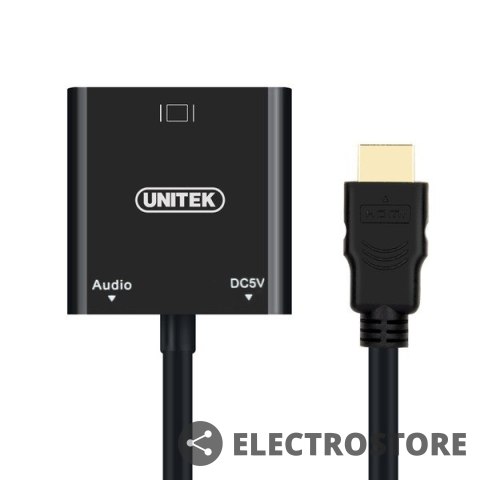 Unitek Adapter HDMI to VGA + AUDIO; Y-6333 Unitek Adapter HDMI to VGA + AUDIO; Y-6333