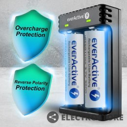 EverActive Ładowarka akumulatorowa LC-200 do akumulatorów cylindrycznych Li-ion