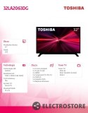 Toshiba Telewizor LED 32 cale 32LA2063DG