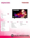 Toshiba Telewizor QLED 50 cali 50QA4C63DG