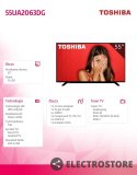 Toshiba Telewizor LED 55 cali 55UA2063DG