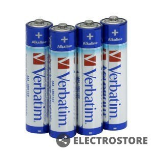Verbatim Bateria Alkaliczna LR3(AAA)(4szt. blister)