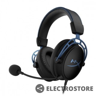 HyperX Zestaw słuchawkowy dla graczy Cloud Alpha S niebieski
