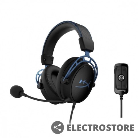 HyperX Zestaw słuchawkowy dla graczy Cloud Alpha S niebieski HyperX Zestaw słuchawkowy dla graczy Cloud Alpha S niebieski