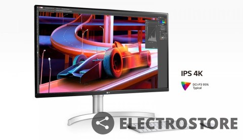 LG Electronics Monitor LG 32UN650-W 31.5" 4K IPS HDR 10 z wbudowanymi głośnikami LG Electronics Monitor LG 32UN650-W 31.5" 4K IPS HDR 10 z wbudowanymi głośnikami