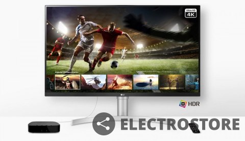 LG Electronics Monitor LG 32UN650-W 31.5" 4K IPS HDR 10 z wbudowanymi głośnikami LG Electronics Monitor LG 32UN650-W 31.5" 4K IPS HDR 10 z wbudowanymi głośnikami