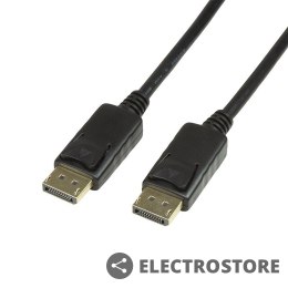 LogiLink Kabel DisplayPort 1.2 M/M, 4K2K, 7.5m, czarny