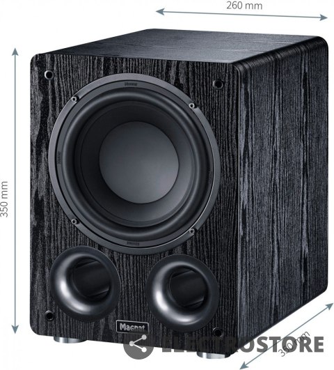Magnat Subwoofer Alpha RS 8 czarny Magnat Subwoofer Alpha RS 8 czarny