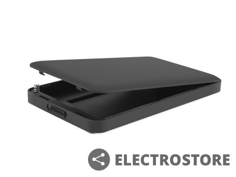 Natec Kieszeń zewnętrzna HDD/SSD Sata Oyster Pro 2,5cala USB 3.0 czarna aluminium slim Natec Kieszeń zewnętrzna HDD/SSD Sata Oyster Pro 2,5cala USB 3.0 czarna aluminium slim