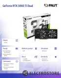 Palit Karta graficzna GeForce RTX 3060 Ti Dual 8GB GDDR6 256bit 3DP/HDMI