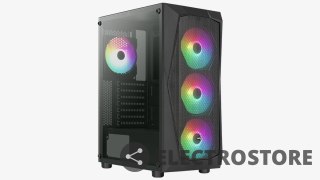 AeroCool Obudowa Falcon Acrylic USB 3.0 Mid Tower czarna
