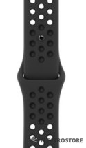 Apple Watch Nike SE GPS + Cellular, 44mm koperta z aluminium w kolorze gwiezdnej szarości z paskiem sportowym w kolorze antracyt/czarn