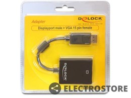 Delock Adapter Displayport(M)-> VGA(F) 12.5cm