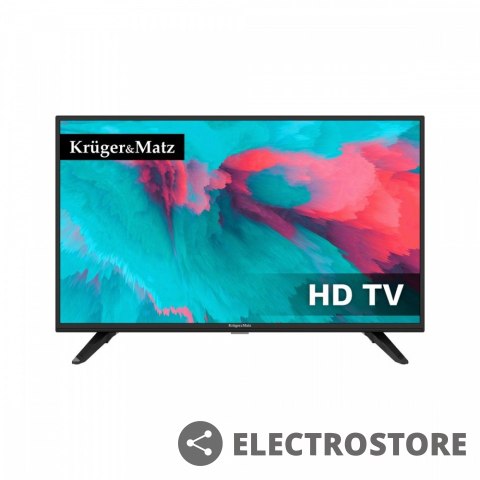 Kruger & Matz Telewizor 32 cale HD DVB-T2 H.265 HEVC Kruger & Matz Telewizor 32 cale HD DVB-T2 H.265 HEVC
