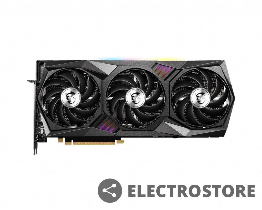 MSI Karta graficzna GeForce RTX 3070 Ti GAMING X TRIO 8GB GDDR6X 256bit 3DP/HDMI MSI Karta graficzna GeForce RTX 3070 Ti GAMING X TRIO 8GB GDDR6X 256bit 3DP/HDMI