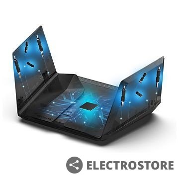 Netgear Router Nighthawk AX1100 Tri-Band AX12 12-Stream WiFi 6 Netgear Router Nighthawk AX1100 Tri-Band AX12 12-Stream WiFi 6