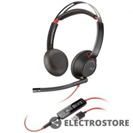 Plantronics Słuchawki Blackwire 5220 C5220 PC USB-A Jack 3.5mm BOX