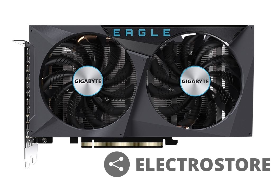 Gigabyte Karta graficzna GeForce RTX 3050 Eagle OC 8GB GDDR6 128bit 2DP/2HDMI Gigabyte Karta graficzna GeForce RTX 3050 Eagle OC 8GB GDDR6 128bit 2DP/2HDMI