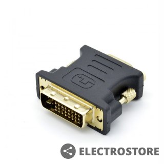 TB Adapter DVI M - VGA F pozłacany, 24+5/15 pin