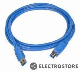 Gembird Kabel USB 3.0 typu AB AM-BM 1,8 niebieski