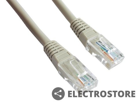 Gembird Patch cord kat.5e osłonka zalewana 20M szary