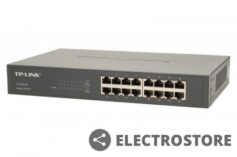 TP-LINK SG1016D switch L2 16x1GbE Desktop TP-LINK SG1016D switch L2 16x1GbE Desktop