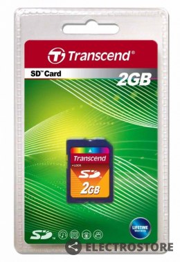 Transcend Karta pamięci SD Secure Digital 2GB 20/13 MB/s