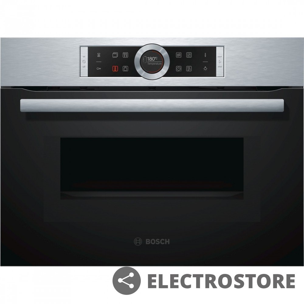Bosch CMG633BS Piekarnik kompaktowy z funkcją mikrofalówki Bosch CMG633BS Piekarnik kompaktowy z funkcją mikrofalówki