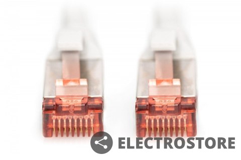 Digitus Patch cord S/FTP kat.6 LS0H 1m Szary Digitus Patch cord S/FTP kat.6 LS0H 1m Szary