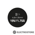 Qoltec Zasilacz do Asus 33W | 19V | 1.75A | 4.0*1.35 | +kabel zasilający