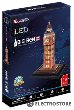 Cubic Fun Puzzle 3D Zegar Big Ben (Światło)