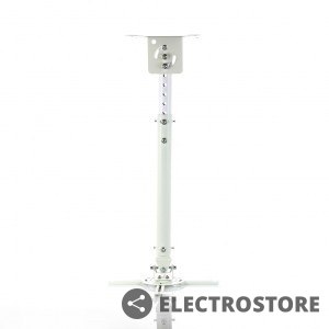 ART Uchwyt podwieszany 45-76cm do projektora P-107W 15KG Biały