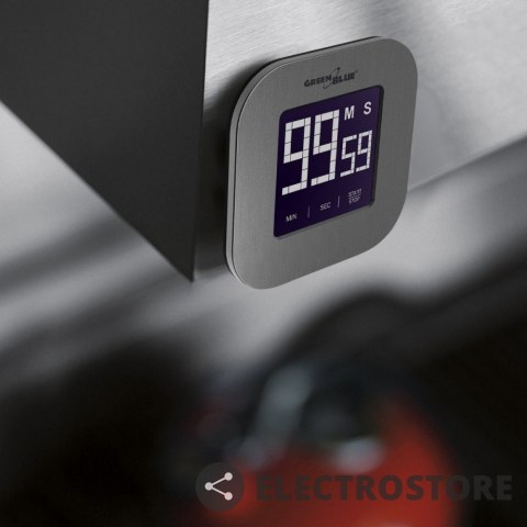 GreenBlue Cyfrowy timer stoper minutnik magnetyczny z dotykowym ekranem GB524 GreenBlue Cyfrowy timer stoper minutnik magnetyczny z dotykowym ekranem GB524