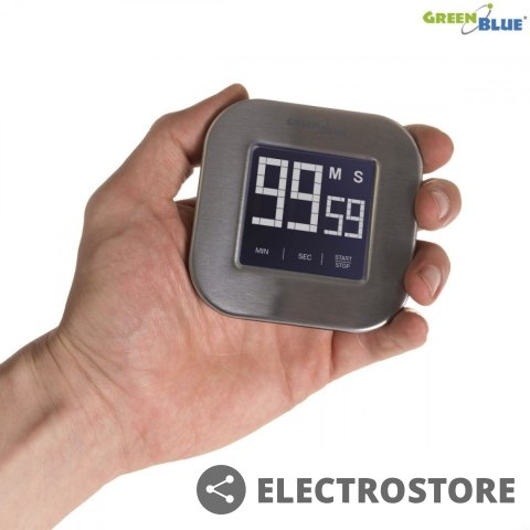 GreenBlue Cyfrowy timer stoper minutnik magnetyczny z dotykowym ekranem GB524 GreenBlue Cyfrowy timer stoper minutnik magnetyczny z dotykowym ekranem GB524